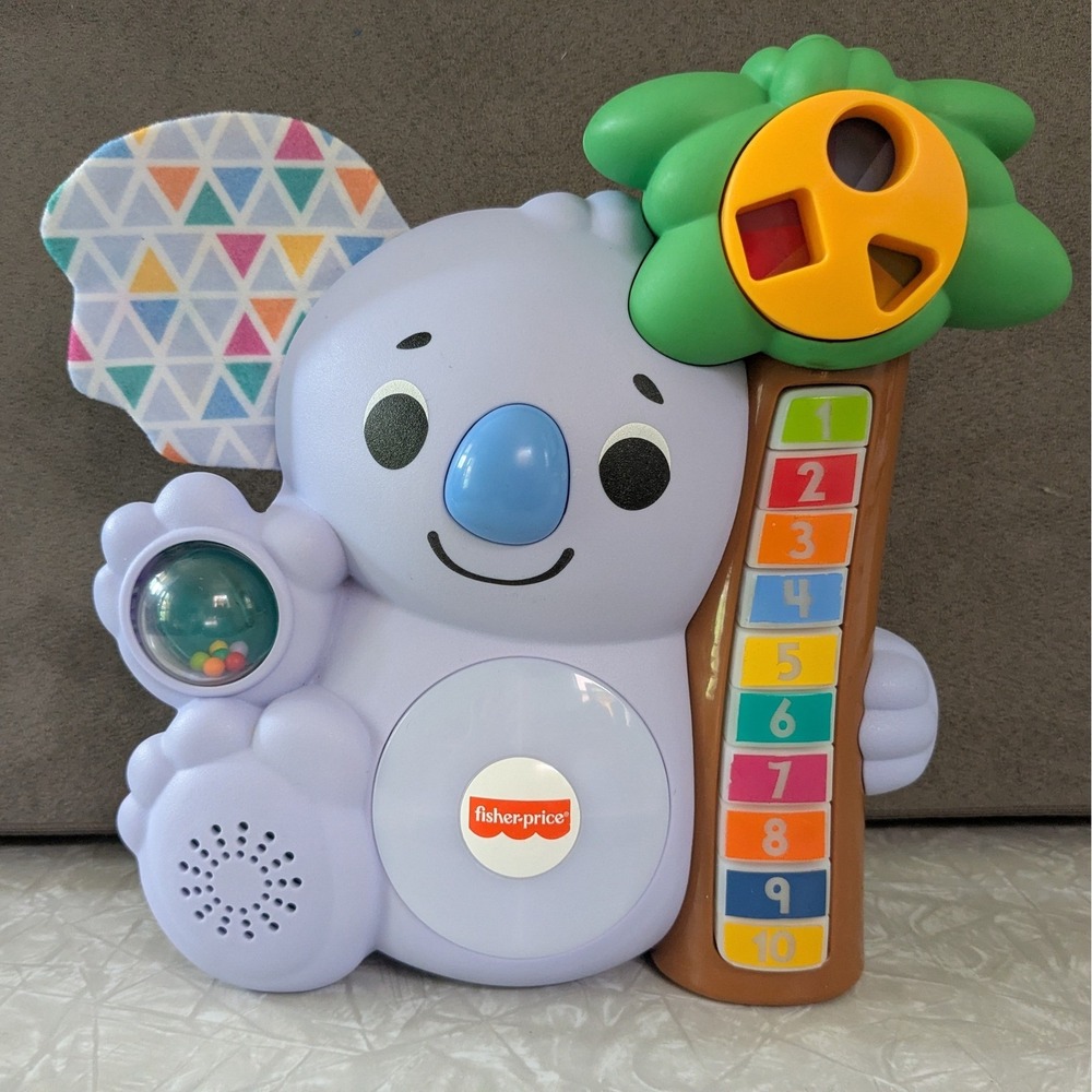 Fisher-Price Linkimals Counting Koala Learning Toy - Lights & Sound WORK! - Picture 2 of 3